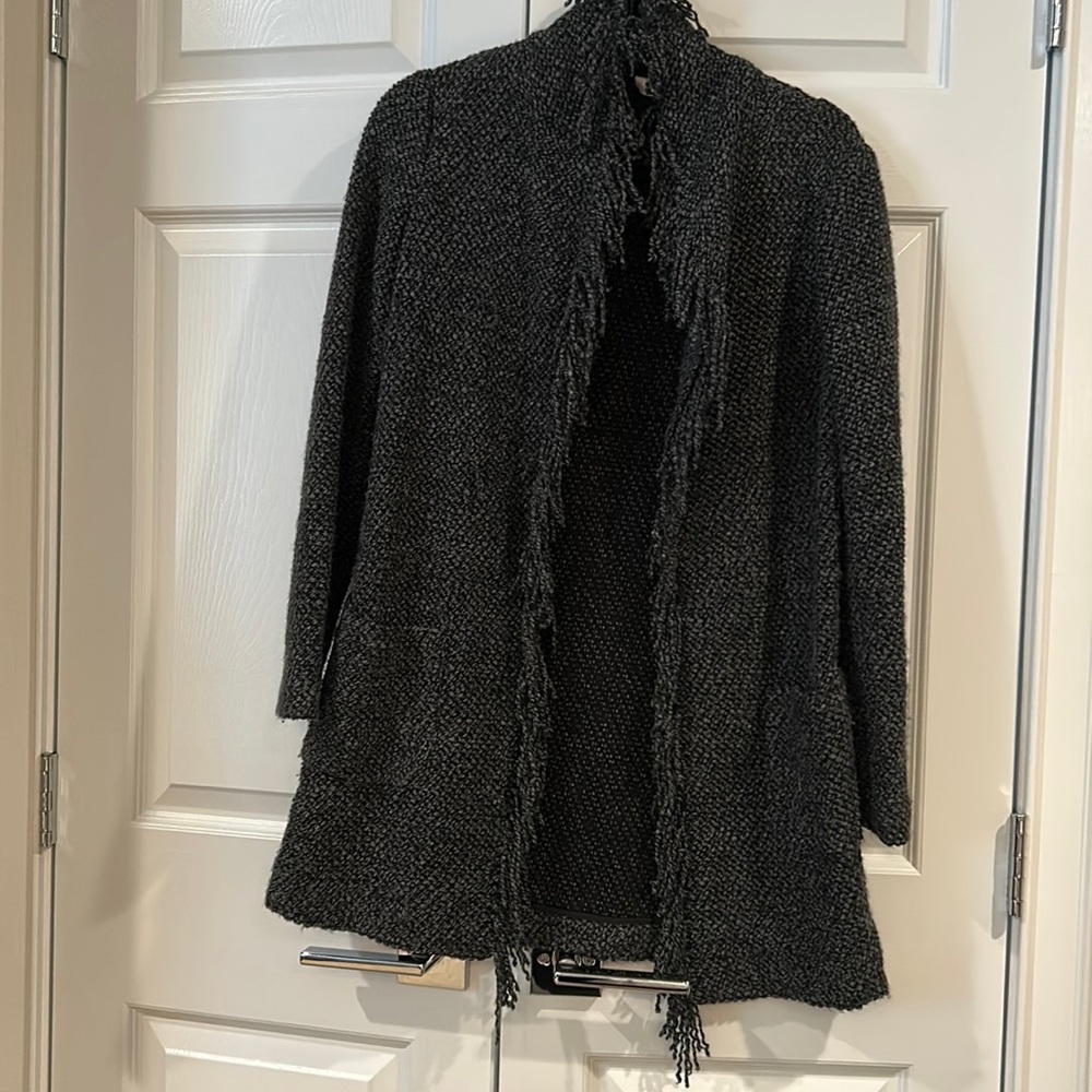 Long sweater coat